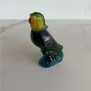 Vintage 1970s Avon Island Parakeet Moonwind Cologne Collectible Bottle - full!